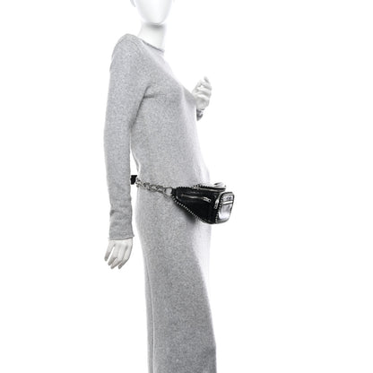 Alexander Wang Lambskin Attica Studded Belt Bag Black 2 of 9