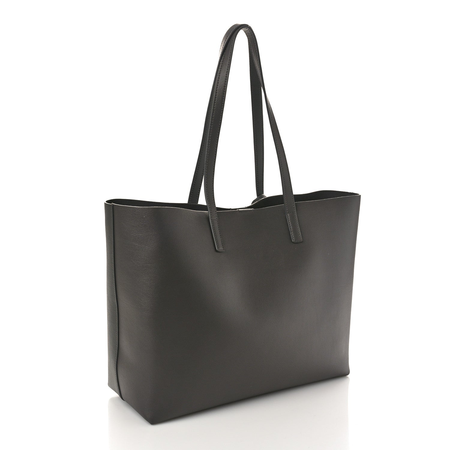 Saint Laurent Calfskin Large Shopping Tote Earth 4 of 10