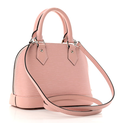Louis Vuitton Epi Alma BB Rose Ballerine 3 of 10