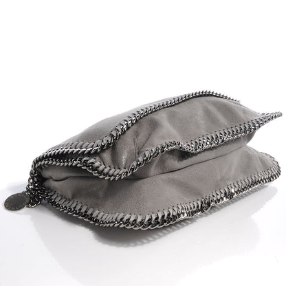 Stella McCartney Faux Leather Shaggy Deer Falabella Messenger Gray 5 of 9