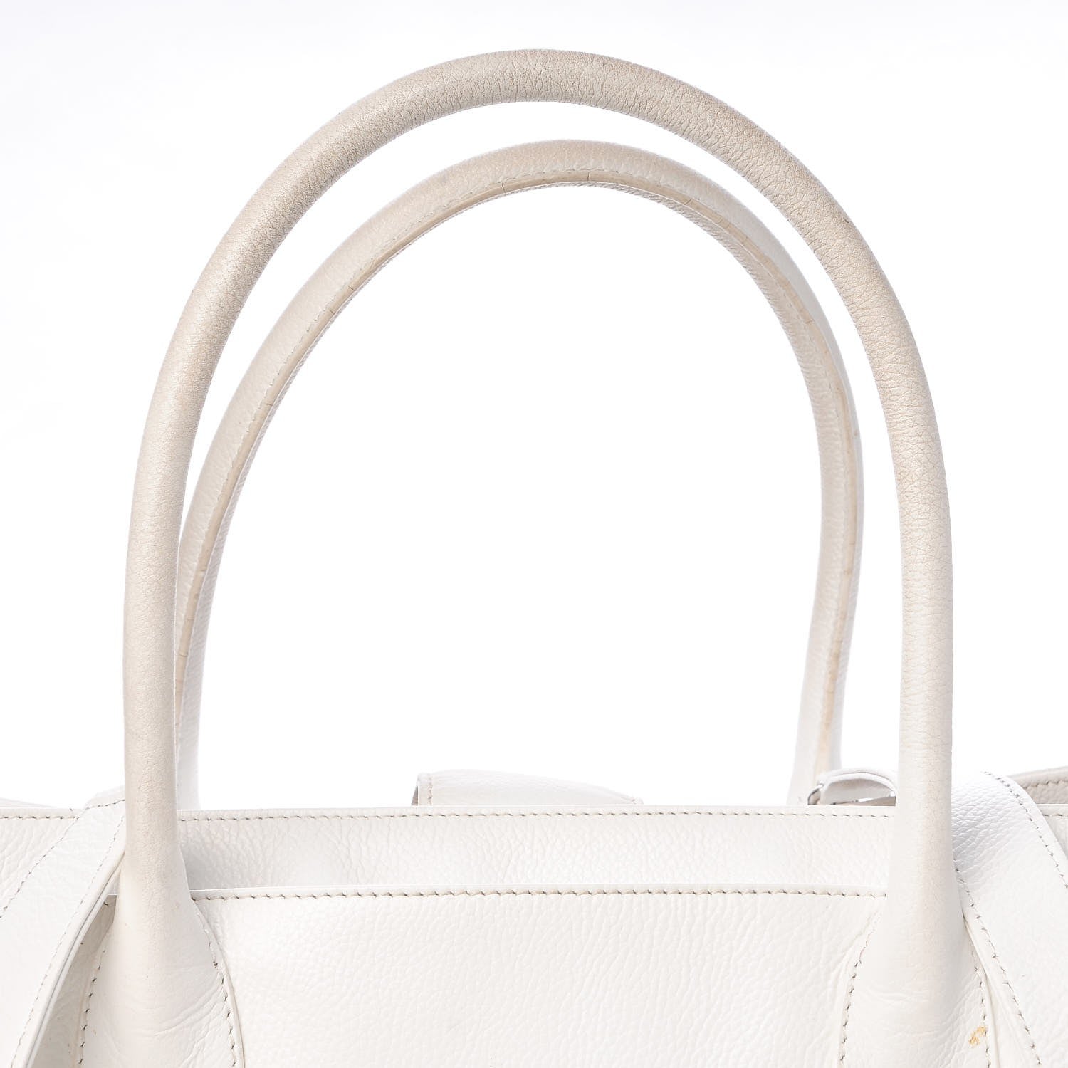 Chanel Calfskin Cerf Executive Shopper Tote White 27 of 33
