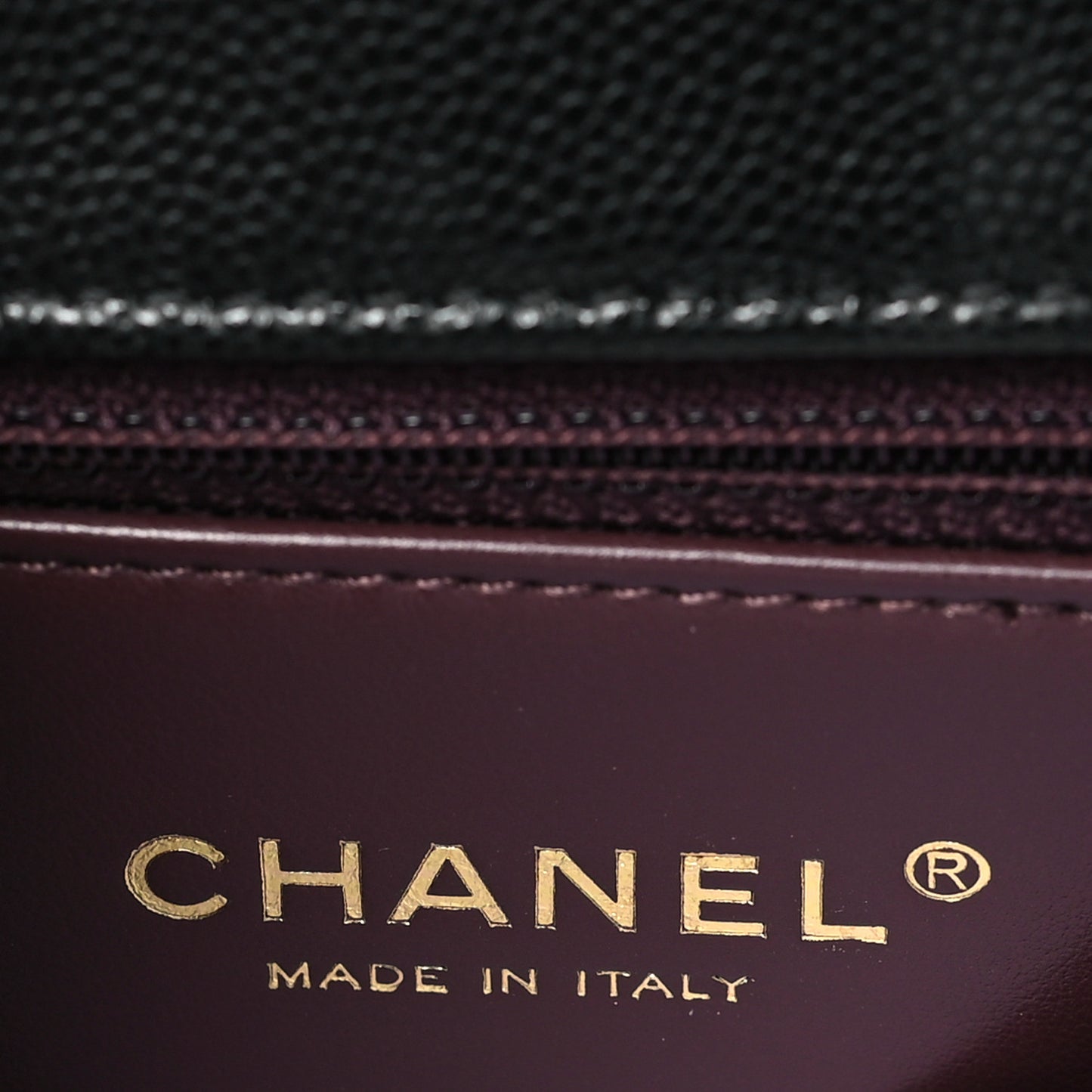 Caviar Quilted Small Coco Handle Flap Black
