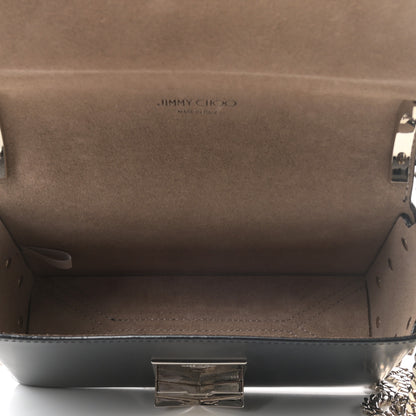 Jimmy Choo Smooth Calfskin Lockett Petite Shoulder Bag Black 5 of 10