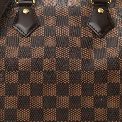 Louis Vuitton Damier Ebene Speedy Bandouliere 25 8 of 13