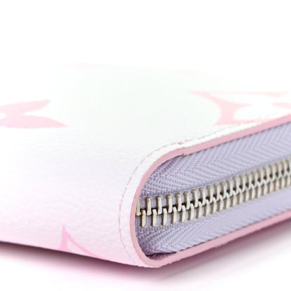 Louis Vuitton Monogram Giant Spring In The City Zippy Wallet Sunrise Pastel 8 of 9