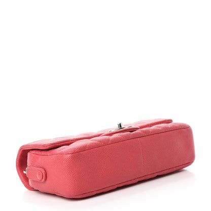 Chanel Caviar Quilted Medium Easy Flap Coral 4 of 10