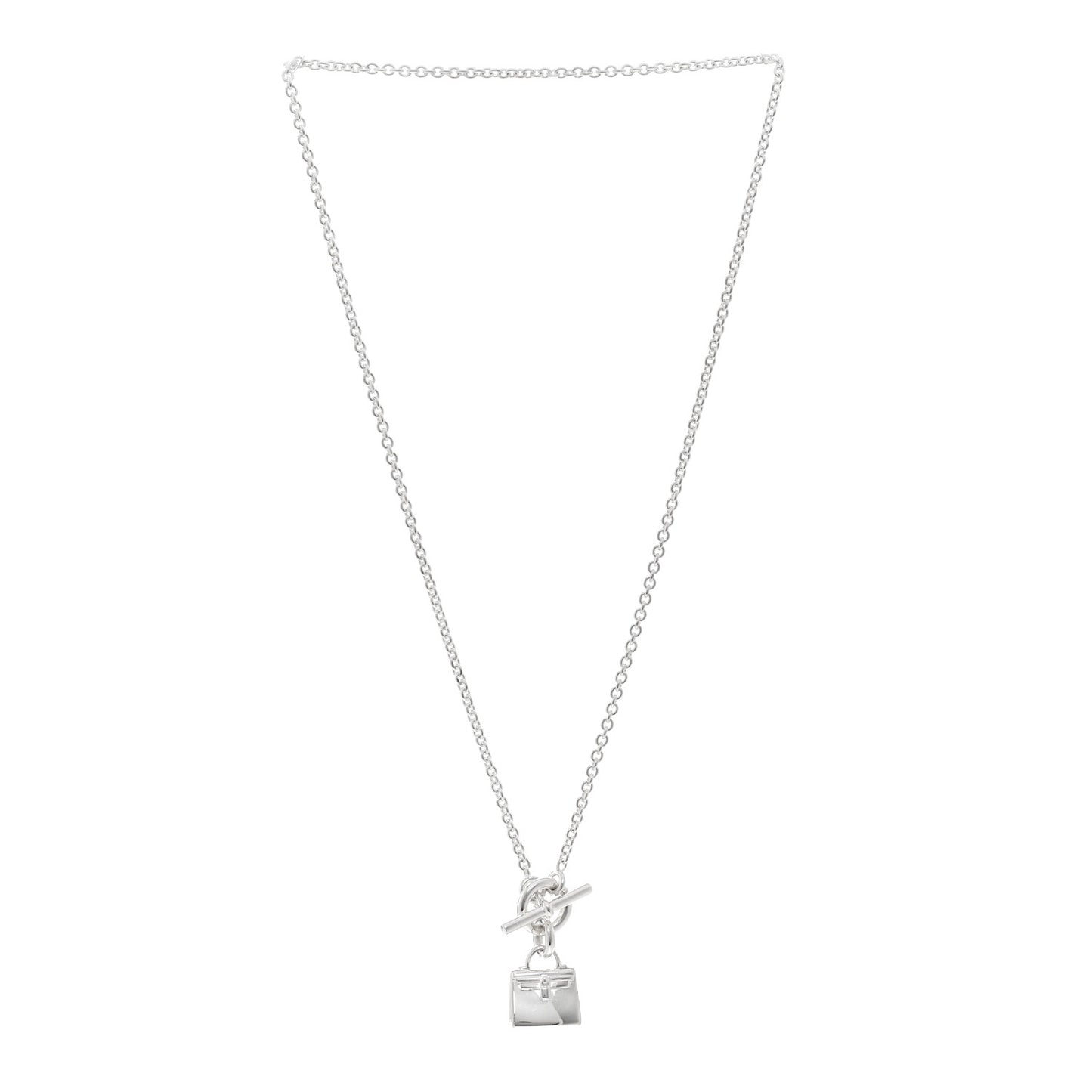 Sterling Silver Kelly Charm Pendant Necklace