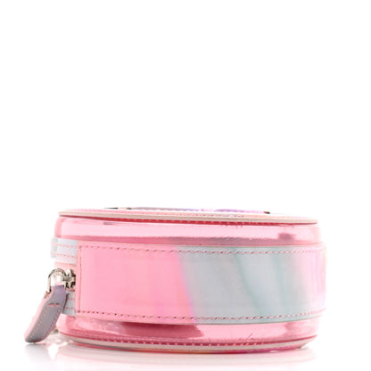 Chanel PVC Lambskin Filigree Round Clutch With Chain Pink 4 of 12