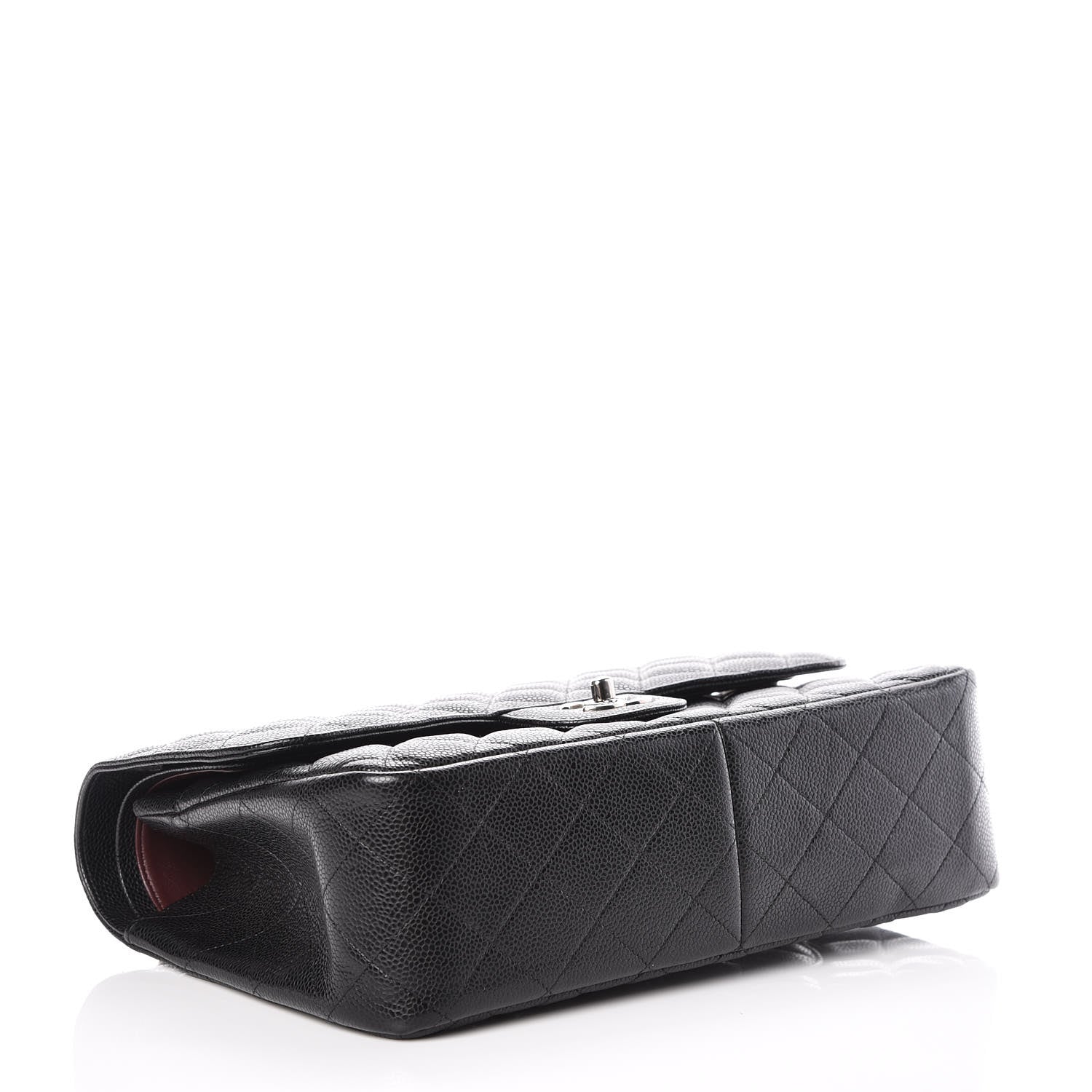 Chanel Caviar Quilted Jumbo Double Flap Black 4 of 10