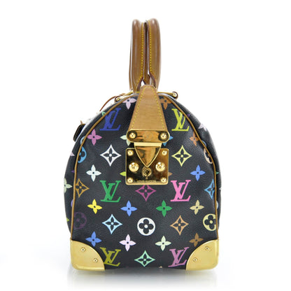 Louis Vuitton Monogram Multicolor Speedy 30 Black 10 of 11
