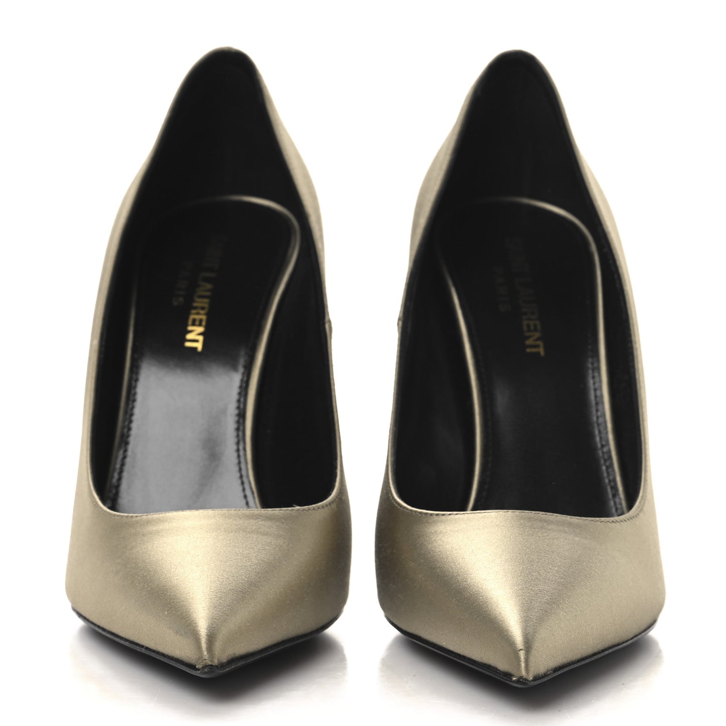 Crepe Satin Instinct 110 Pumps  37.5 Beige