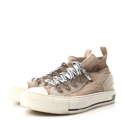 Christian Dior Technical Cannage Womens Walk'n Dior High Top Sneakers 38.5 Nude 4 of 8