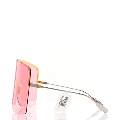 Gucci Metal Studded Shield Sunglasses GG1244S Pink 3 of 9
