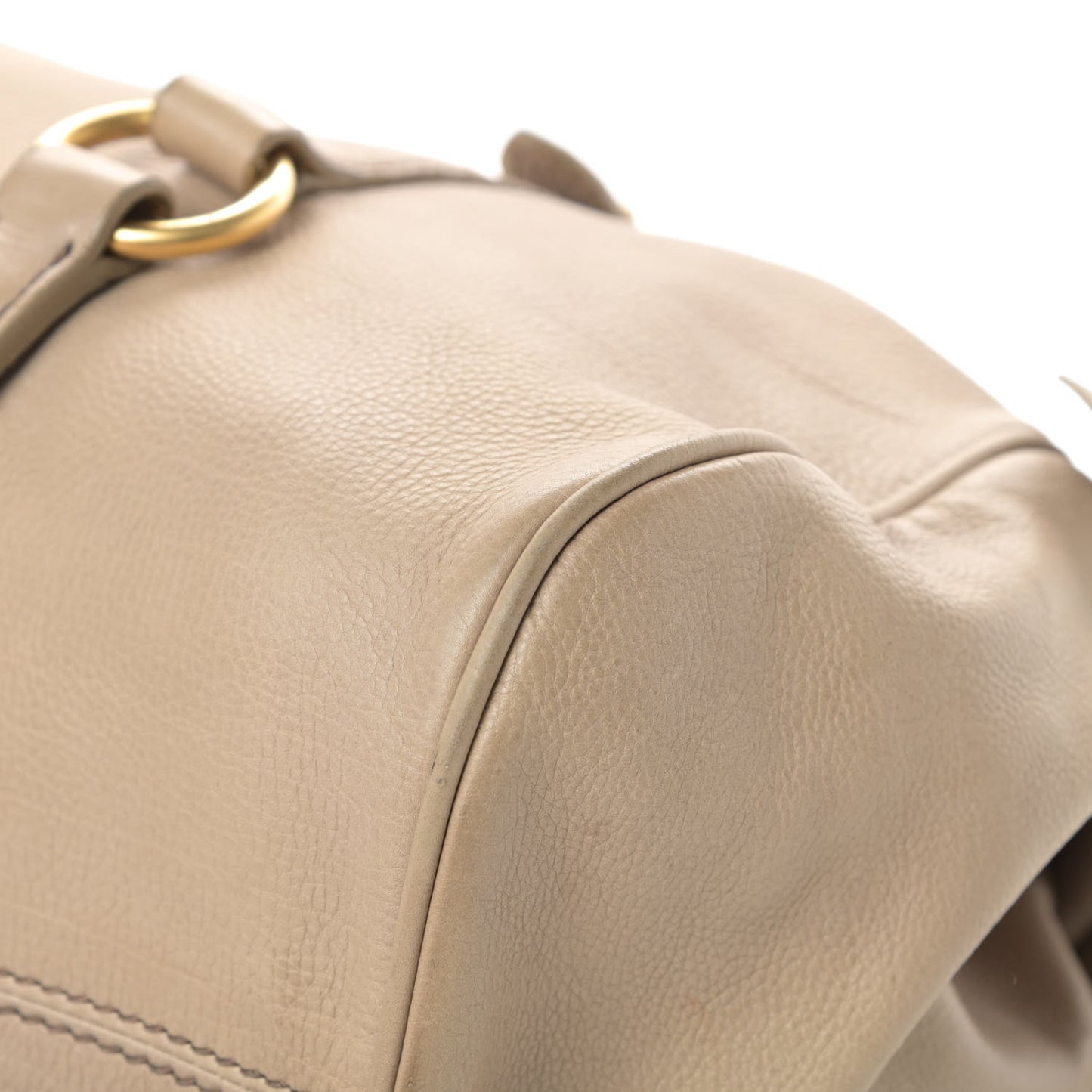 Vitello Medium Bow Bag Beige