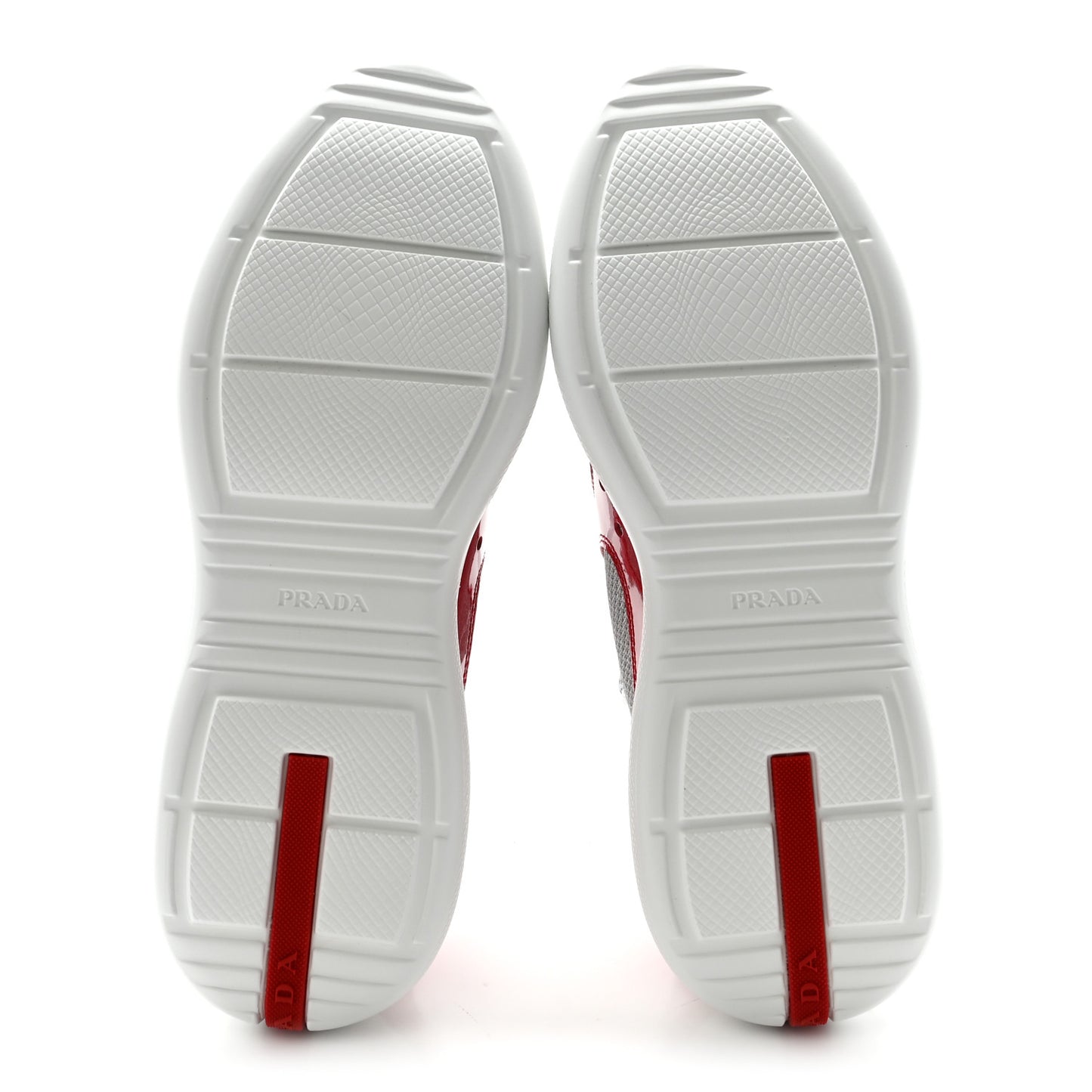 Patent Mens America's Cup Patchwork Sneakers 9 Red 37.5 Red