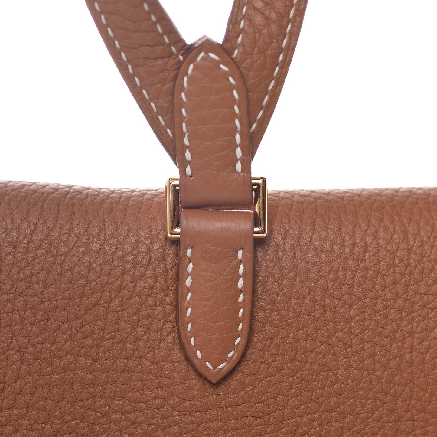 Togo Kelly Ado Backpack Gold