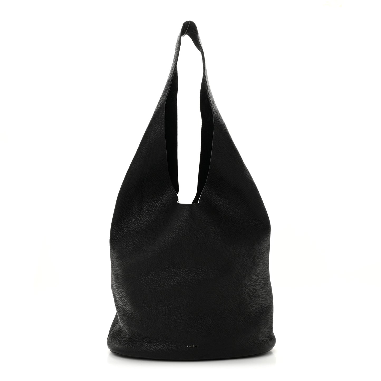 Grained Calfskin Bindle Three Bag Black