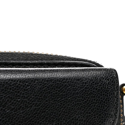 Christian Dior Goatskin Mini Saddle Pouch Black 8 of 8