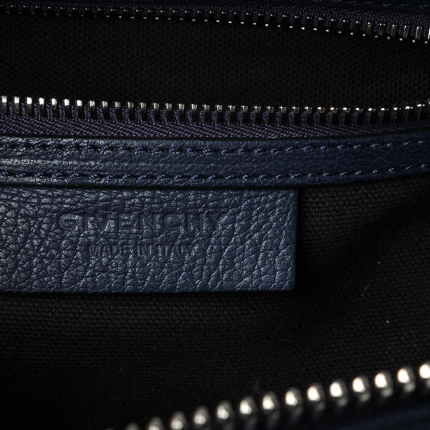 Givenchy Sugar Goatskin Medium Antigona Navy 7 of 8