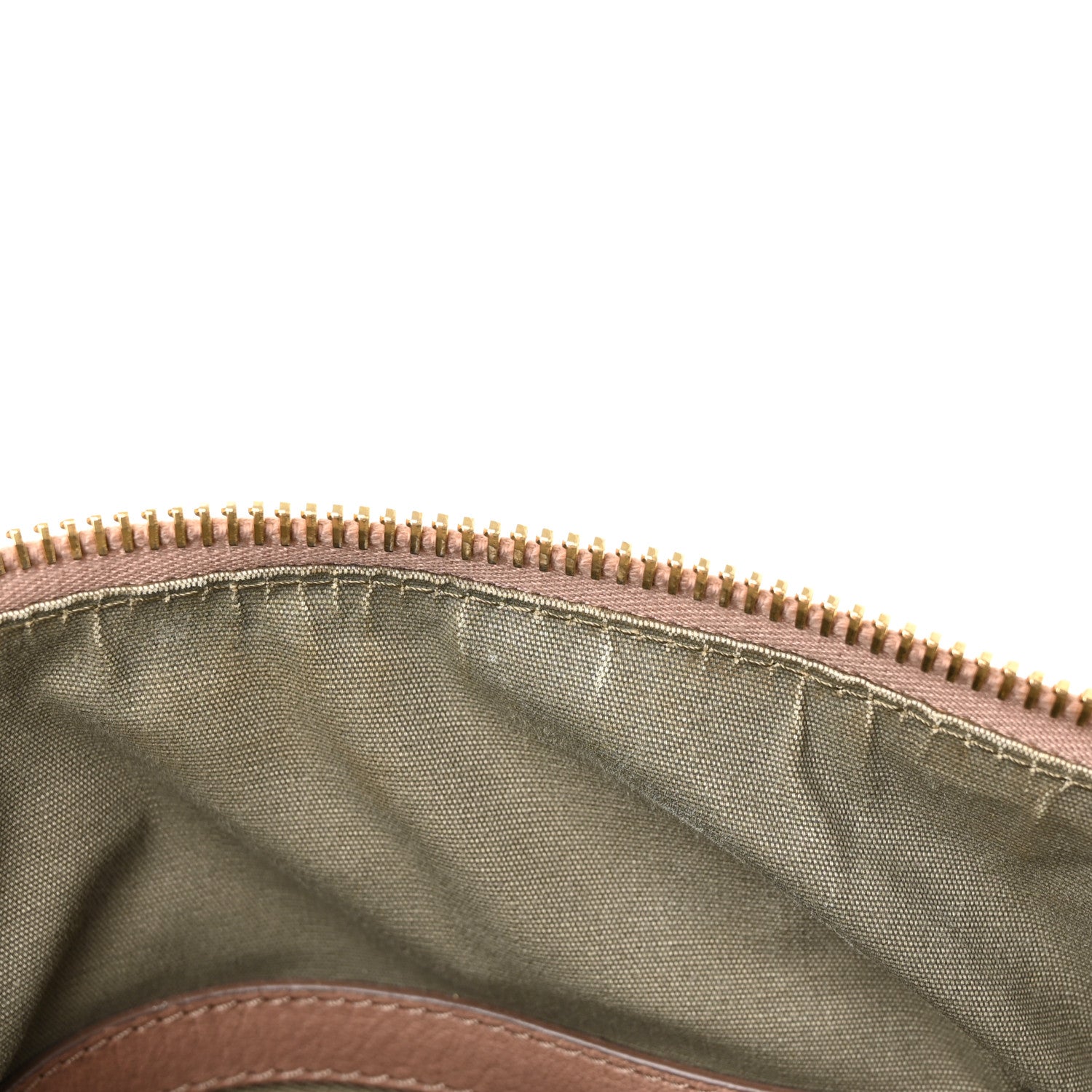Marc Jacobs Lacquered Goatskin Quilted Karlie Satchel Brown 12 of 13