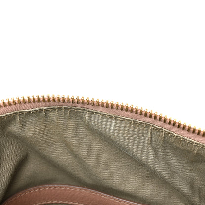 Marc Jacobs Lacquered Goatskin Quilted Karlie Satchel Brown 12 of 13