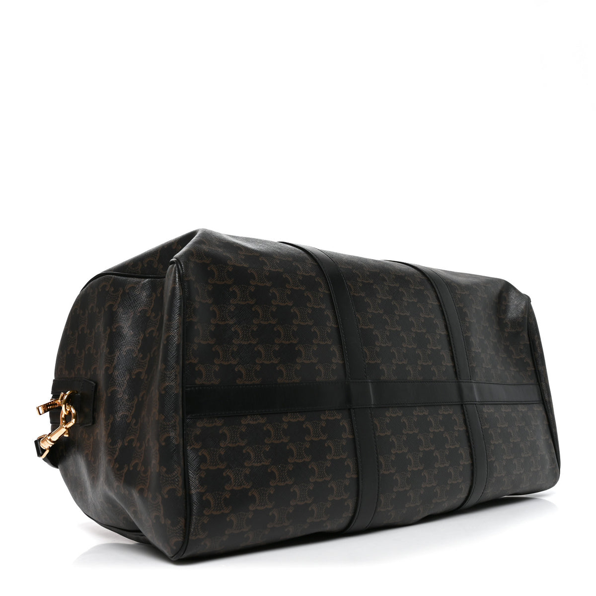 Triomphe Canvas Large Voyage Duffle Black