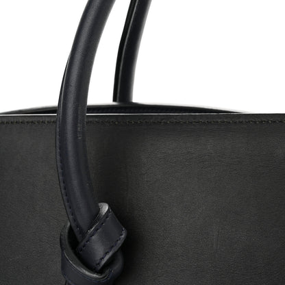 Celine Smooth Calfskin Large Bi-Color Tie Knot Tote Black Navy 12 of 22