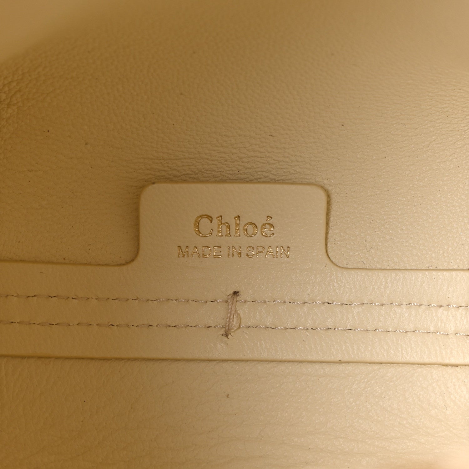Chloe Grained Calfskin Micro Marcie Bucket Bag Misty Ivory 10 of 19
