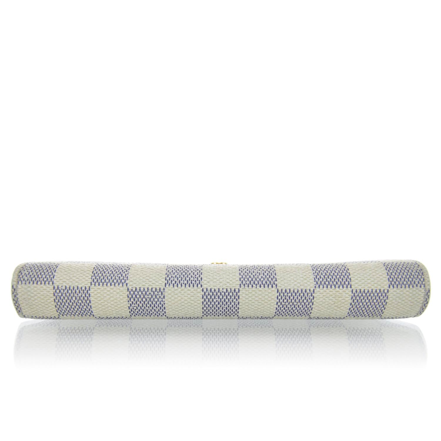 Louis Vuitton Damier Azur Sarah Wallet Porte-Monnaie 4 of 11
