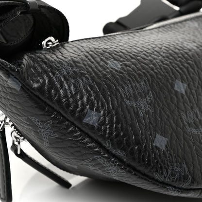 MCM Visetos Small Fursten Belt Bag Phantom Black 8 of 10