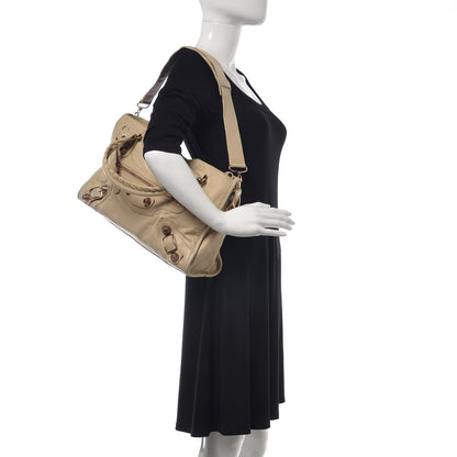 Balenciaga Agneau Giant 21 Rose Gold Hardware City Praline 2 of 15