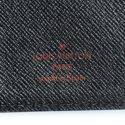 Louis Vuitton Epi Small Ring Agenda Cover Black 6 of 7