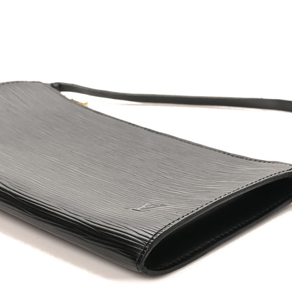 Louis Vuitton Epi Pochette Accessories 24 Black 9 of 9