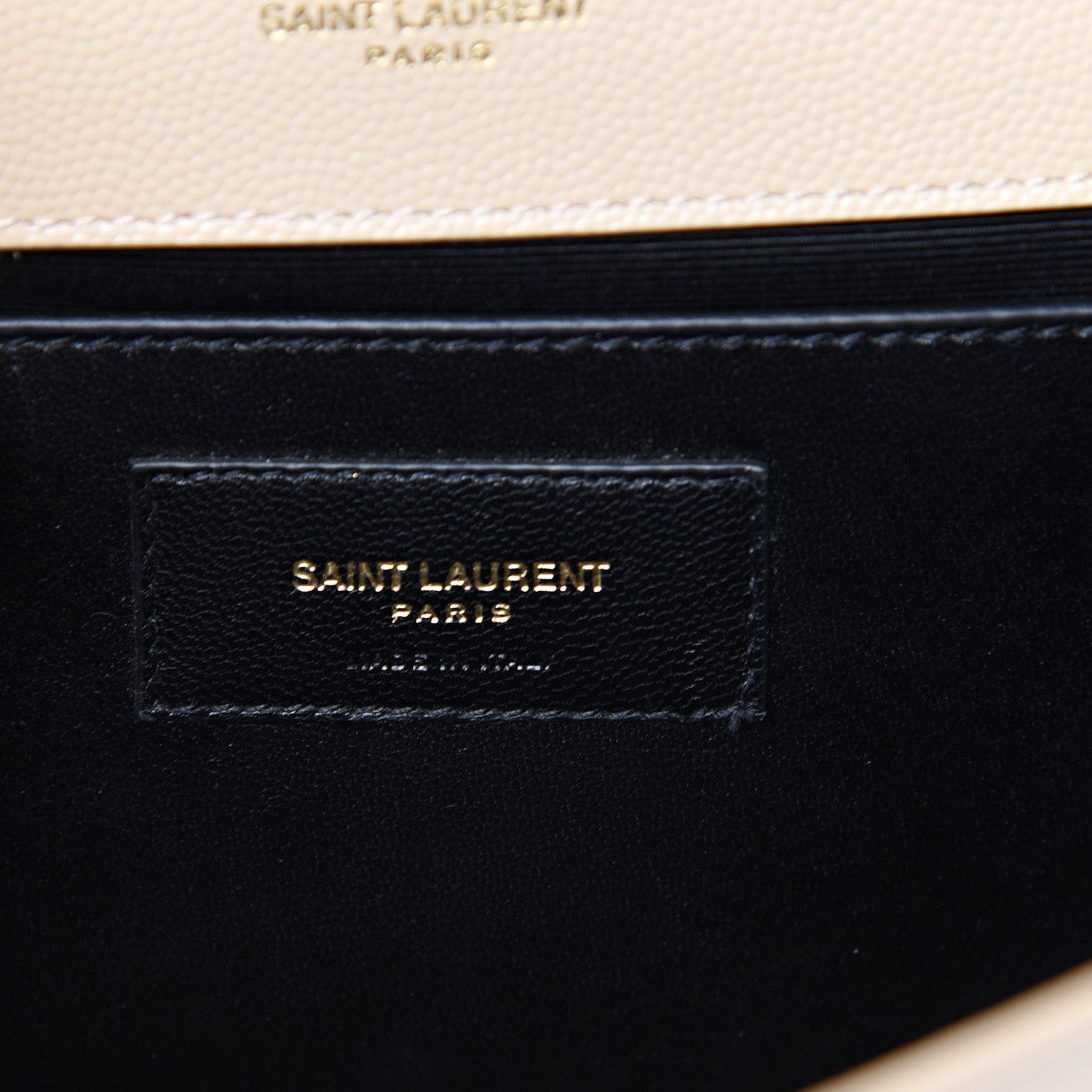 Saint Laurent Grain De Poudre Medium Monogram Kate Satchel Nude Powder 5 of 12