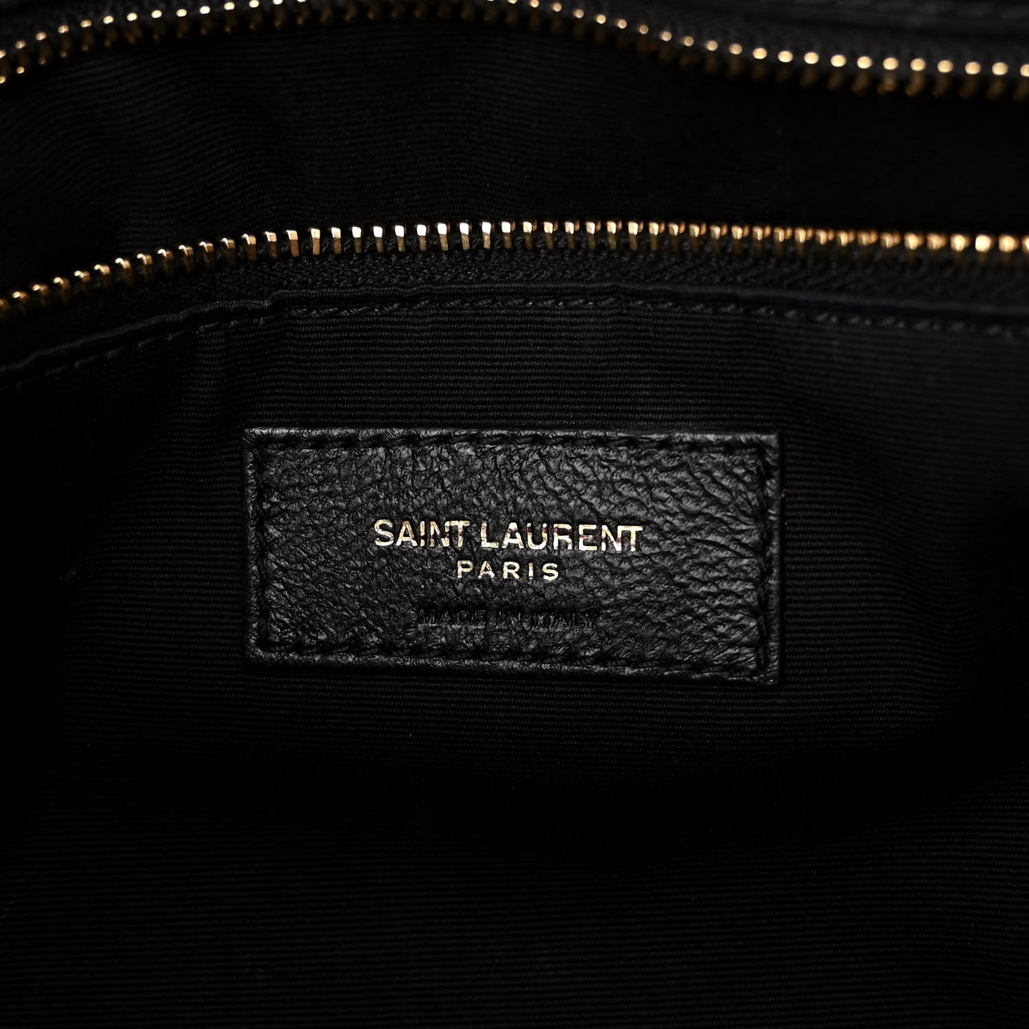 Saint Laurent Calfskin Y Quilted Monogram Medium Loulou Chain Satchel Dark Beige 7 of 12