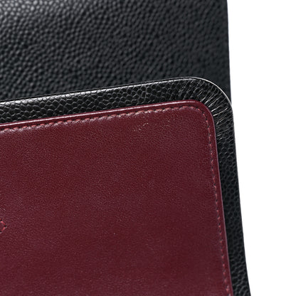 Chanel Caviar Quilted Jumbo Double Flap Black 12 of 14