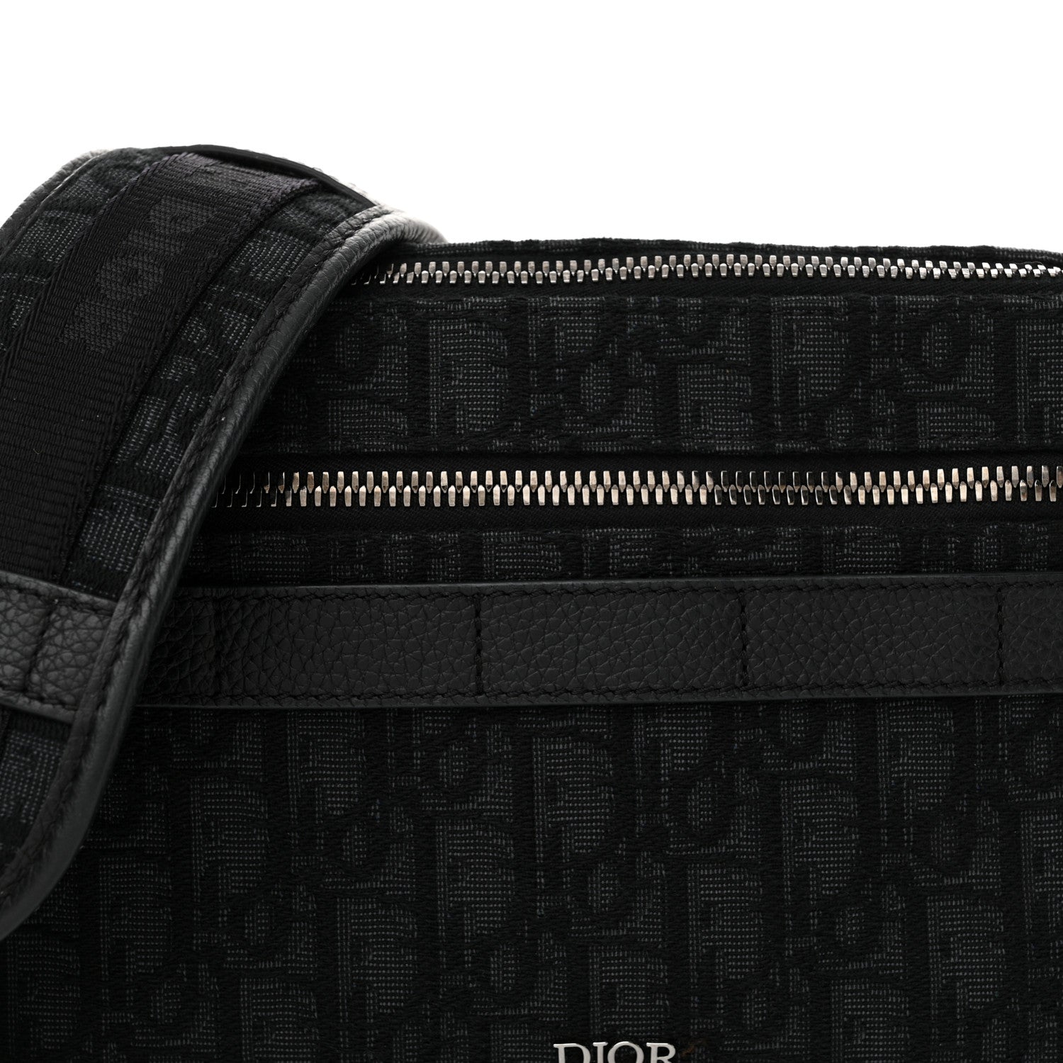 Christian Dior HOMME Oblique Safari Messenger Black 8 of 16