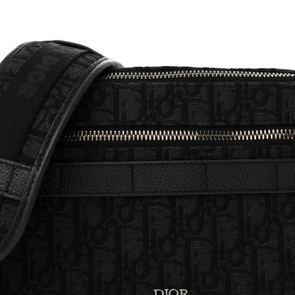 Christian Dior HOMME Oblique Safari Messenger Black 8 of 16