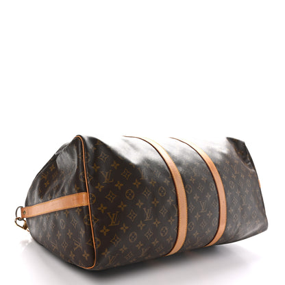 Louis Vuitton Monogram Keepall Bandouliere 55 3 of 12
