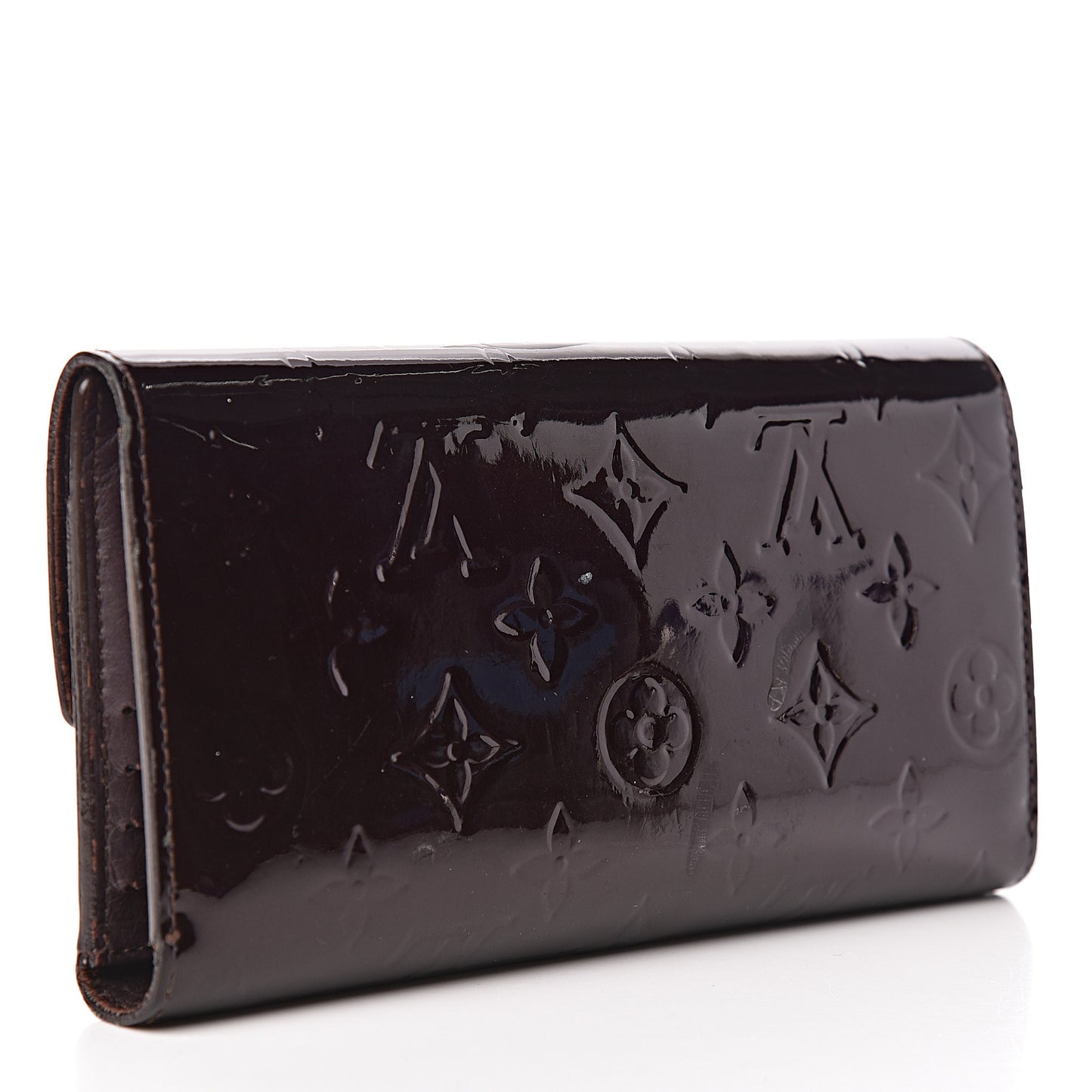 Vernis Porte Tresor International Wallet Amarante