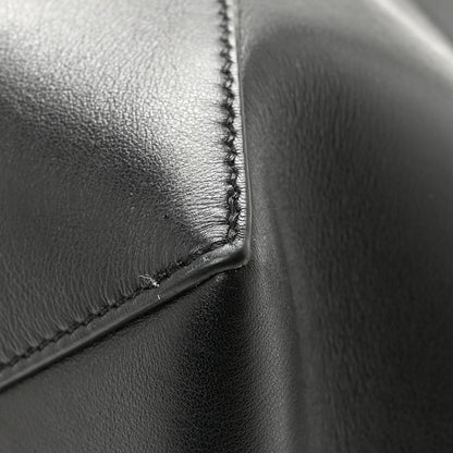 Loewe Shiny Calfskin Medium Puzzle Fold Tote Black 11 of 12