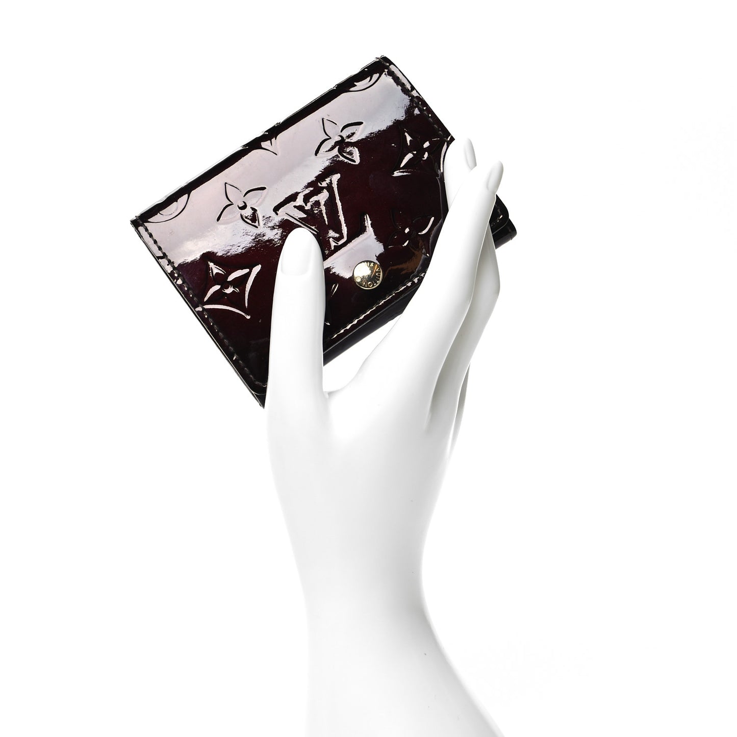 Vernis Business Card Holder Amarante