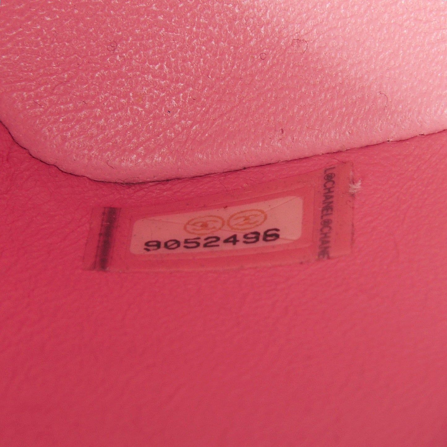 Caviar Medallion CC Tote Light Pink