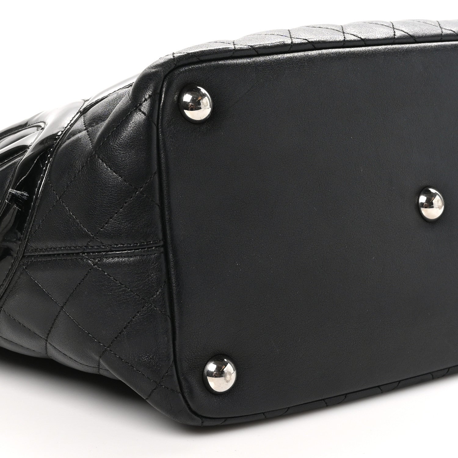 Chanel Calfskin Quilted Large Cambon Tote Black 9 of 12