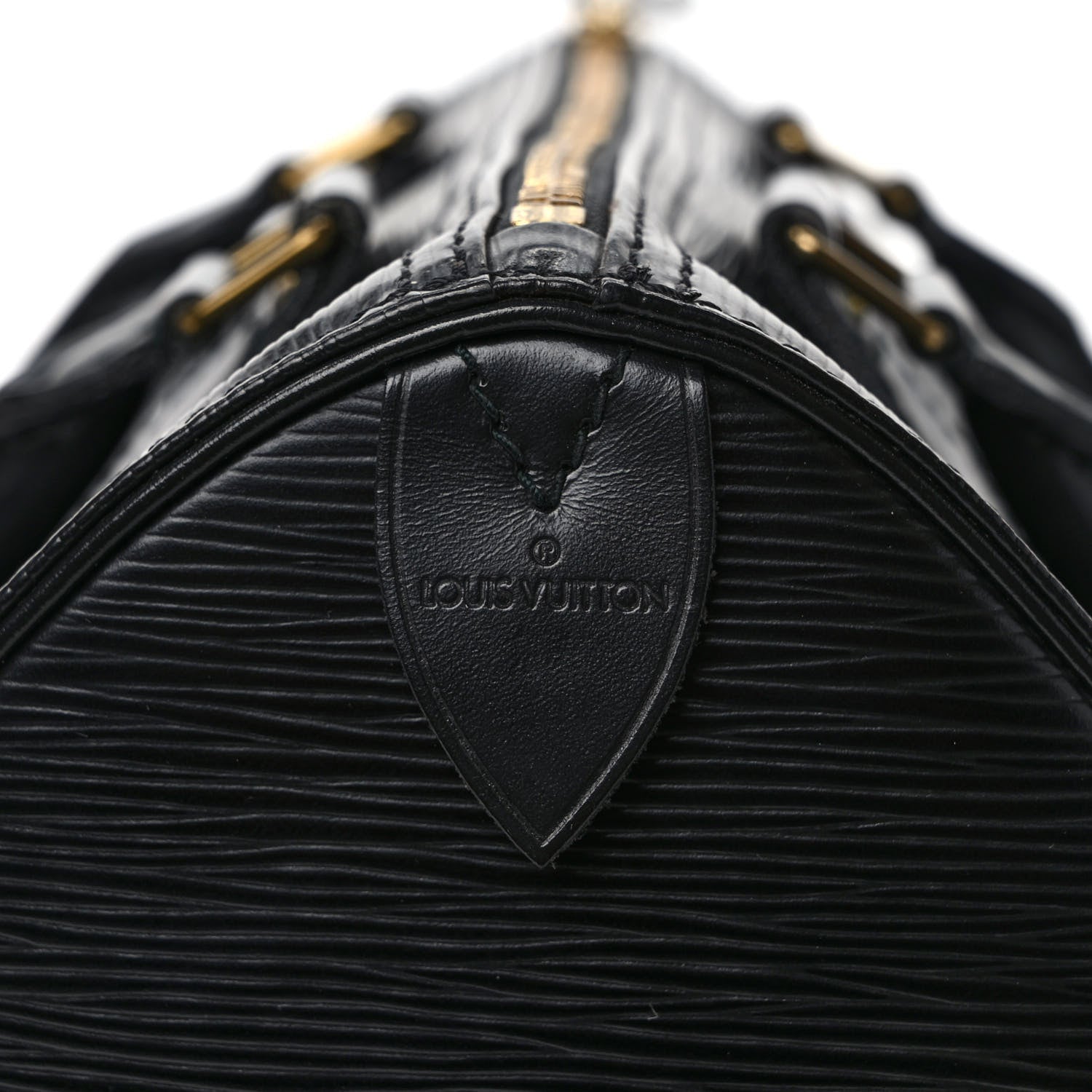 Louis Vuitton Epi Speedy 25 Black 6 of 11