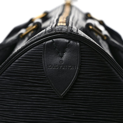Louis Vuitton Epi Speedy 25 Black 6 of 11