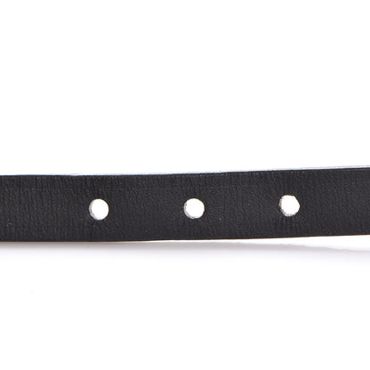 Hermes Chamonix Hapi 3MM Triple Tour Wrap Bracelet L Black 7 of 7