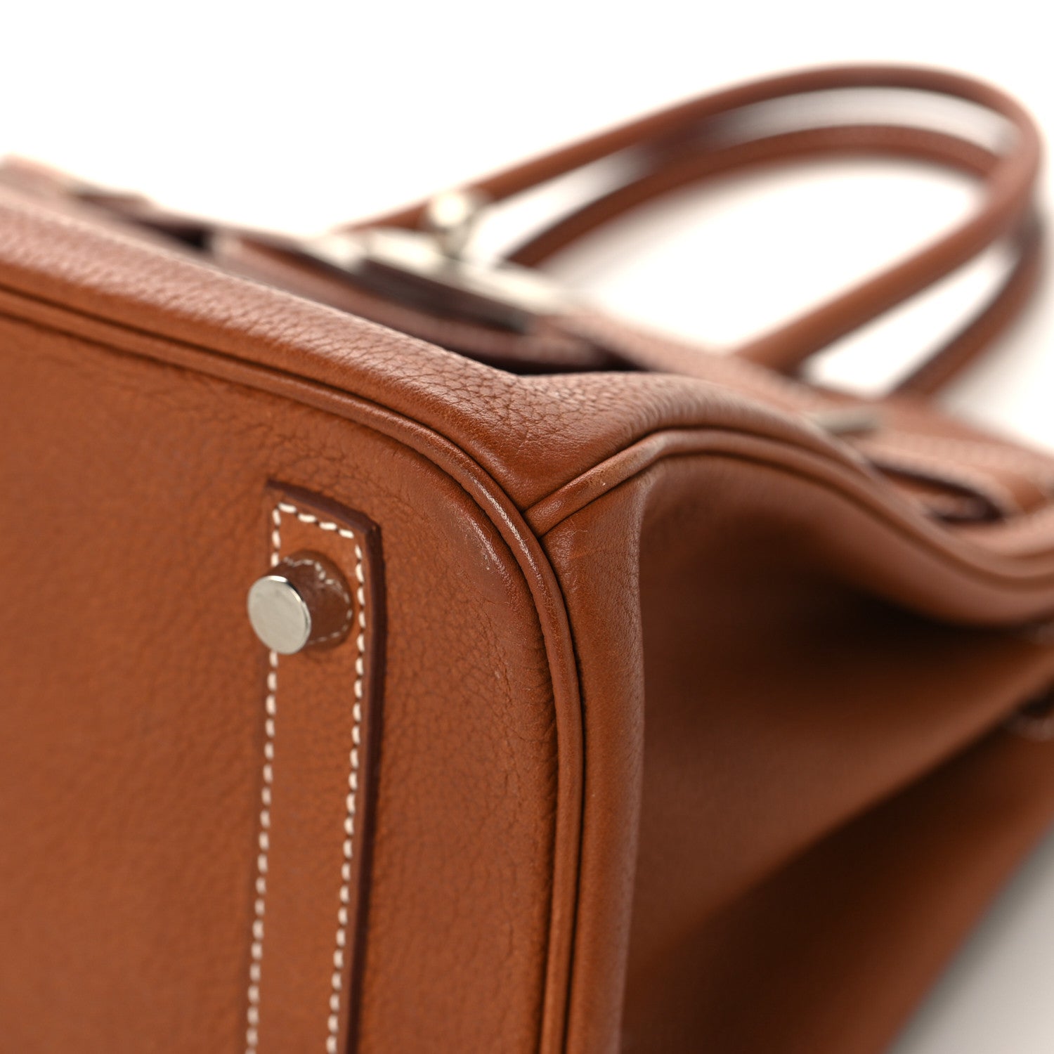Hermes Natural Barenia Faubourg Birkin 30 Fauve 10 of 16