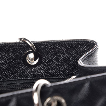 Chanel Caviar Quilted Grand Shopping Tote GST Black 10 of 11
