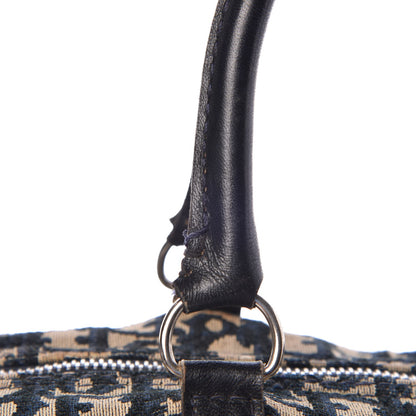 Christian Dior Monogram Boston Navy Blue 40 of 44